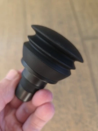Maicura Pro Gen2 kussenkop in hand, getest door fysioengezond.nl