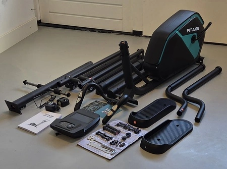 Fitage crosstrainer unboxing en in elkaar zetten, getest door fysioengezond.nl
