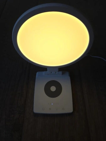 Slowwave Light Boost Max daglichtlamp – lichtkleur zacht, getest door fysioengezond.nl